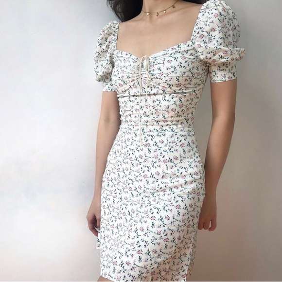 Yesstyle Floral Dress - Picture 3 of 4